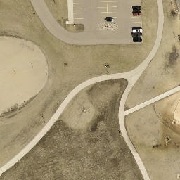 West Fargo Beach Volleyball Court #2 — aerial view
