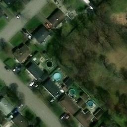 Des Châtels Beach Volleyball Court #1 — aerial view