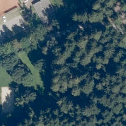 Sand Volleyball Court — aerial view