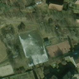 Sand Volleyball Court — aerial view
