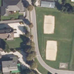 Sand Volleyball Court — aerial view