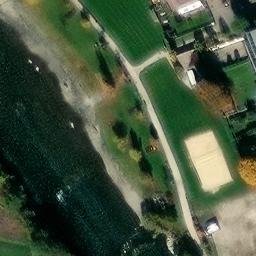 Volleyball Court — aerial view