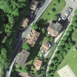 Volleyball Court — aerial view
