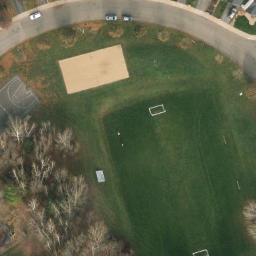 Aéroport Beach Volleyball Court #2 — aerial view