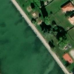 Sand Volleyball Court — aerial view
