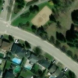 Cap-Rouge Beach Volleyball Court #2 — aerial view