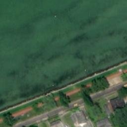 Sand Volleyball Court — aerial view