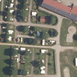 Volleyballplatz — aerial view
