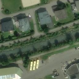 Sand Volleyball Court — aerial view