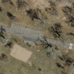Burleigh County Beach Volleyball Court #2 — aerial view