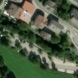 Sand Volleyball Court — aerial view
