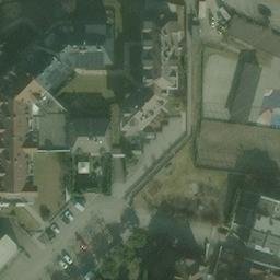 Sand Volleyball Court — aerial view