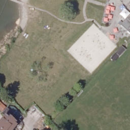 Volleyball Court — aerial view