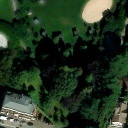 Sand Volleyball Court — aerial view