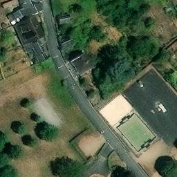 Sand Volleyball Court — aerial view