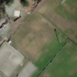 Sand Volleyball Court — aerial view