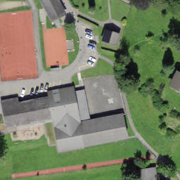 Volleyball Court — aerial view