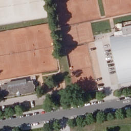 USI Volleyball — aerial view
