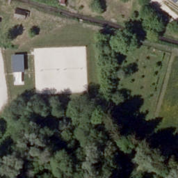 Beachvolleyball-Arena Speedvolley — aerial view