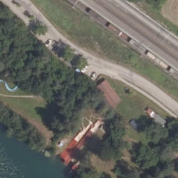 Waterramp — aerial view