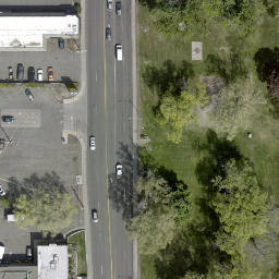 Yakima Beach Volleyball Court #3 — aerial view