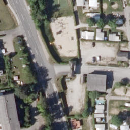 Volleyball Court — aerial view