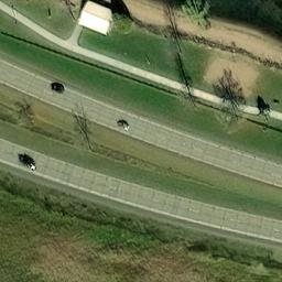 Sand Volleyball Court in Ashland, WI — aerial view