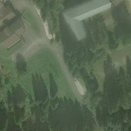 Grass Volleyball Court — aerial view