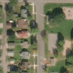 Negaunee Beach Volleyball Court — aerial view