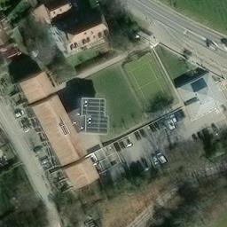 Volleyball Court — aerial view