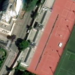 Volleyball Court — aerial view