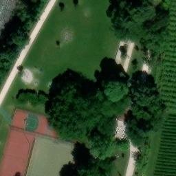 Volleyball Court — aerial view