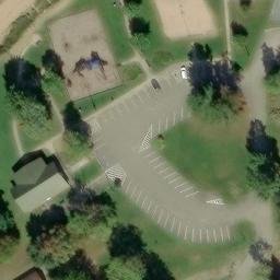 Sault Ste. Marie Beach Volleyball Court #1 — aerial view