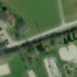 Sand Volleyball Court — aerial view