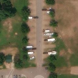 Crosby Beach Volleyball Court #2 — aerial view