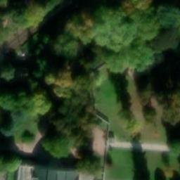 Sand Volleyball Court — aerial view
