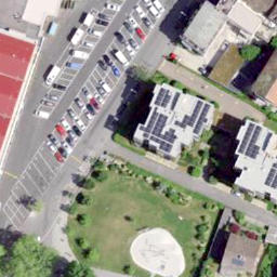 Montreux Volley Masters — aerial view