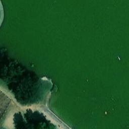 Sand Volleyball Court — aerial view