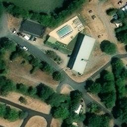 Volleyball Court — aerial view