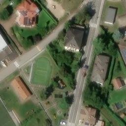 Volleyball Court — aerial view