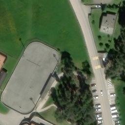 Volleyball Court — aerial view