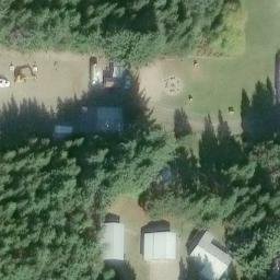 Pacific County Beach Volleyball Court — aerial view