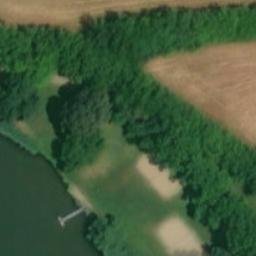 Strandröplabda-pálya — aerial view