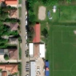 Sand Volleyball Court — aerial view