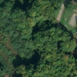 Sand Volleyball Court — aerial view