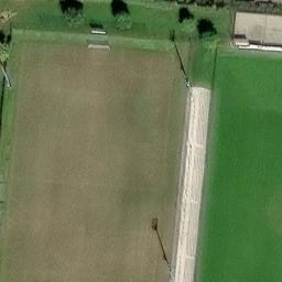 Sand Volleyball Court — aerial view