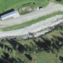 Volleyball Court — aerial view