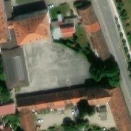 Volleyball Court — aerial view