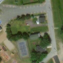 Tring-Jonction Beach Volleyball Court — aerial view