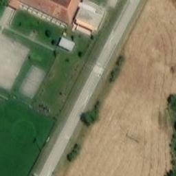 Volleyball Court — aerial view
